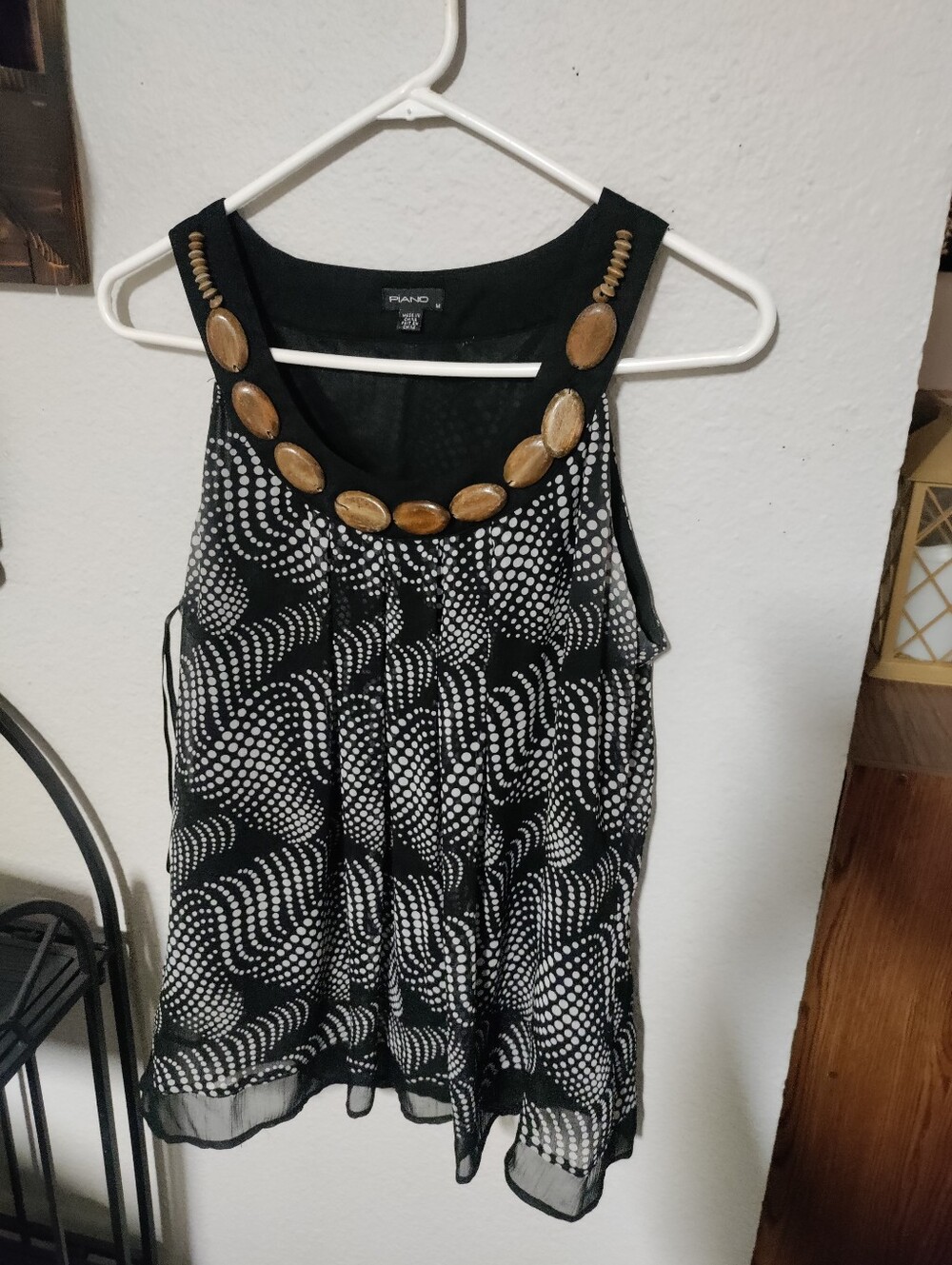 Piano Blouse Size Medium